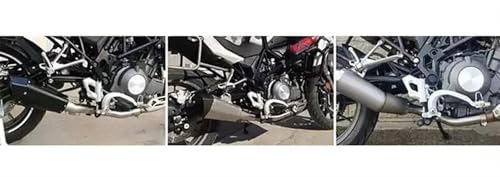Lien intermédiaire d'échappement de moto argenté compatible S1000RR 2009-2015