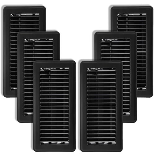Yopay 6 Pack Floor Register 4x10 Inch