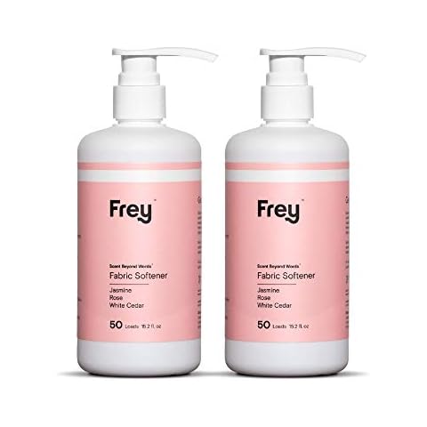 FREY Natural Fabric Softener & Conditioner | Jasmine Rose | 50 Loads Cover
