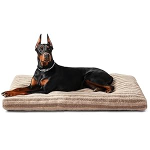 Pawk Hundebet Grosse Hunde, XXL Hundekissen Waschbar Flauschig, Hundekorb Weich Atmungsaktiv, rutschfeste Plüsch-Hundematte, 119x74x10cm