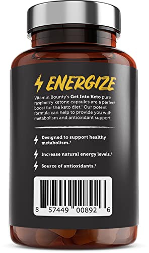 Vitamin Bounty PARENT LISTING Get Into Keto Pills - Premium Raspberry Ketones thumb #1