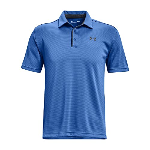 Image of Under Armour Men's Polyester Solid Tech Polo | T-Shirt | 1290140-001