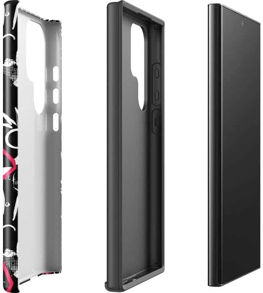 Skinit Impact Phone Case Compatible with Galaxy S24 Ultra - Officially Licensed Disney Cruella (2021) Animated Pattern Design