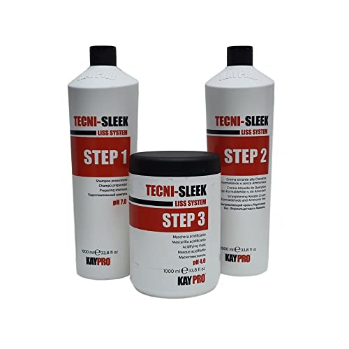 Kaypro Tecni-Sleek Liss System Step 1 Shampooing élimination sébum et résidus minéraux - 2