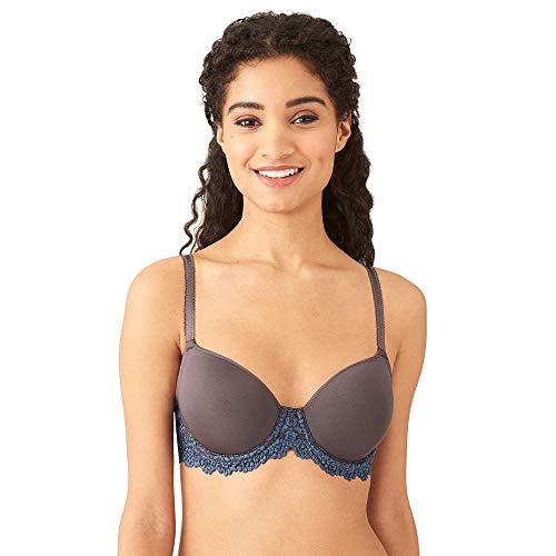 Image of Wacoal Womens Embrace Lace Lightly Padded Underwire Mid Coverage T-Shirt Bra, 853191