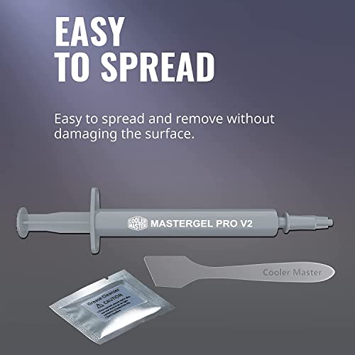 مركب جل برو V2 توصيل حراري عالي الجودة من كولر ماستر لمبردات وحدة المعالجة المركزية