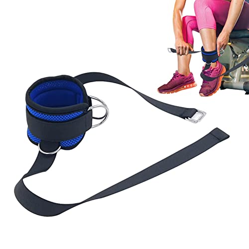 Houssem 2 Pcs Correas de Tobillo con Mancuernas de Peso Ajustable - Correas de Tobillo para máquinas de Cable, cómodas Correas de Tobillo Acolchadas para Entrenamiento de Gimnasio para glúteos,Correa Cover