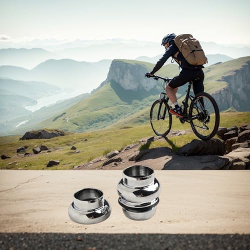 Casque fileté en aluminium de 2,5 cm traité CNC léger pour vélos avec fourche de 22,2 mm de diamètre intérieur de la fourche de 25,4 mm, diamètre extérieur de la fourche de 30 mm, tube de tête – vue 6