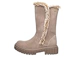 Doublure chaude Lurchi Luara-tex Botte mi-Mollet, Taupe, 36 EU