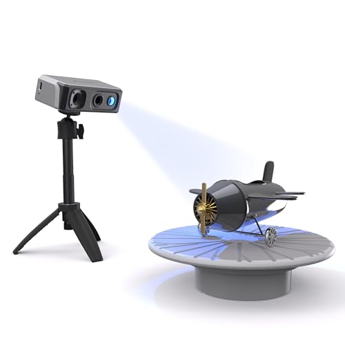 3DMakerpro Seal Lite Scanner 3D portable pour imprimante 3D, haute prÃ©cision dÃ©taillÃ©e de 0,02 mm, vitesse de numÃ©risation 10 FPS ultra-rapide avec lentilles anti-secousses â Forfait Premium
