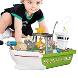 Generico Wasserspielzeug, Arbeitsspielzeug für Kinder | Geschirrspüler Spielset für Kinder - Lustiges Brettspiel, Boot, Spülbecken für Rollenspiele für mit fließendem Wasser