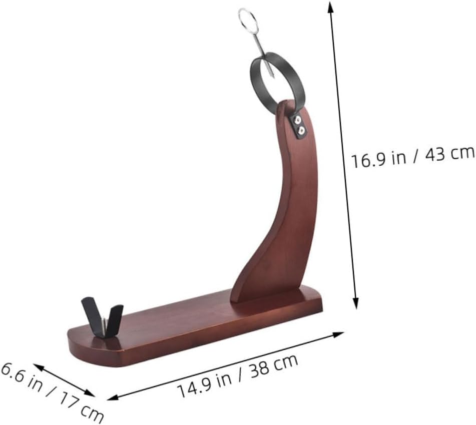 Mobestech Spanish Ham Stand Ham Holder for Convenient Slicing and Display Aesthetic Minimalist Design for Cured Meats Kitchen Accessory