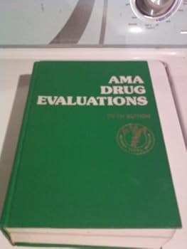 Hardcover Ama Drug Evaluations Book