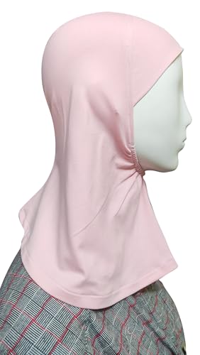 Image of TCP Women's Ninja Beige Jersey Cap, under scarf Neck Covering Hijab Tube cap Age 16+ years