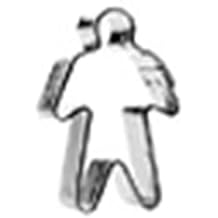 Cookie cutter Man 5 cm s/s quality