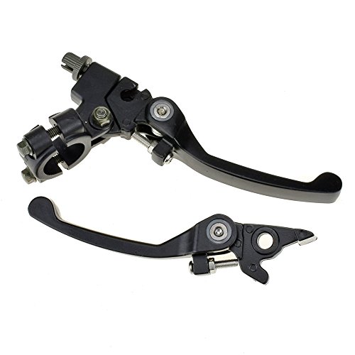 Hiaors HB071-BLACK Chrome Clutch Brake Lever For 22Mm 7/8 Inch Handlebar 110Cc 125Cc 140Cc Ttr 125Cc Ssr Xmotos Apollo 125 Pit Dirt Bike Motorcycle thumb #1