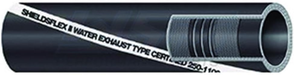 Rareelectrical 12.5" Exhaust/Water Hose By Parts Shi-250-3004