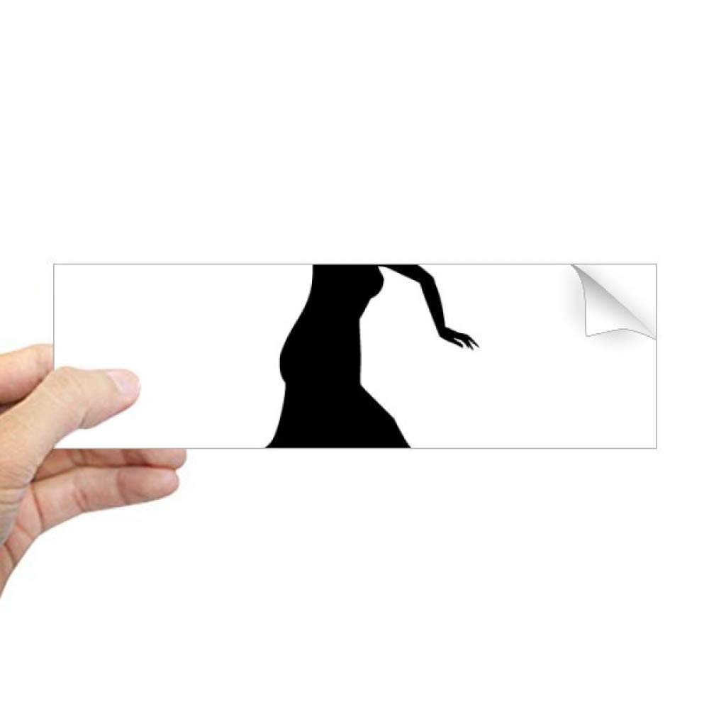 Sticker pour fenêtre danseur folk adhésif anti-regard et décoratif