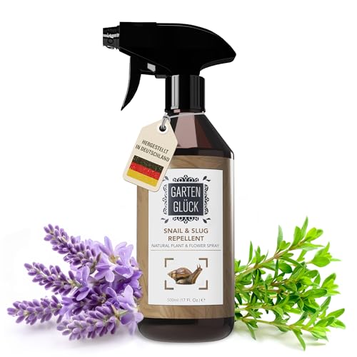 Garten Glück Natürliches Schneckenschutz Spray - 500ml - Schneckenabwehr...