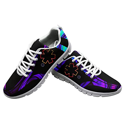 Dolyues Fantasie Sanitäter EMT EMS Printed Damen Laufschuhe Mode Sport Turnschuhe Leichte Fitnessstudio Joggen EU42