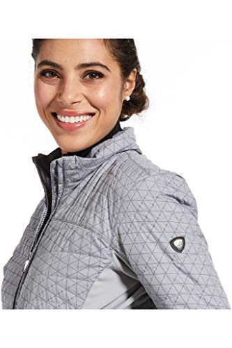 ARIAT Womens Volt 2.0 Reflective Jacket Coat, Silver, Large US - image 7