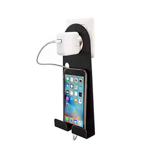 Bentatec Handy- Halterung für die Steckdose Unsiversal Weiss Handyhalterung