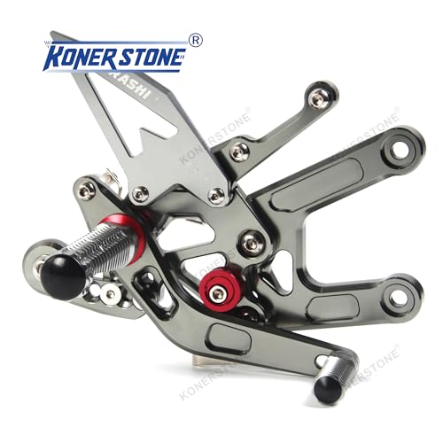 Repose-pieds réglables YZF R6 accessoire moto gris