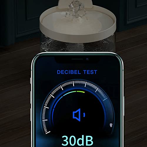 Fuente automática de agua para gato y perro USB 2.2L miniatura 4