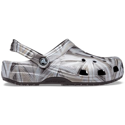 CROCS Classic Disco Clog - Black/Multi - M5W7 , 208120-0C4-M5W7, Unisex Adult , Black/Multi , M5W7