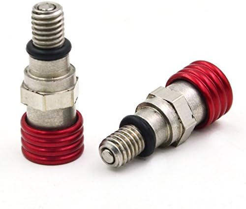 Motorcycle Fork Air Bleeder Pressure Relief M5 0.8MM For CR125 CR250 CRF250R CRF450R Red