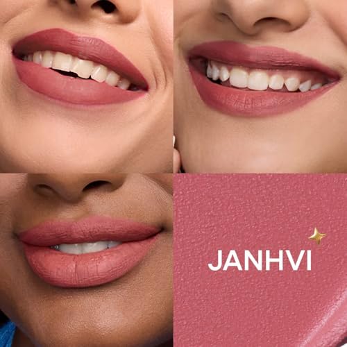 Image of Nykaa Matte to Last No Transfer Long Lasting Lipstick (3.5g) (Janhvi)