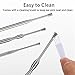 3 Pcs Ear Pick Earwax Removal Kit, Geengle Ear Cleansing Tool Set, Ear Curette Ear Wax Remover Tool with a Cleaning Brush and Storage Box
