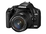 Canon EOS 500D Digital SLR Camera (incl. EF-S 18-55 mm IS Lens Kit) (Renewed)