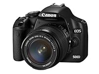 Canon EOS 500D Digital SLR Camera (incl. EF-S 18-55 mm IS Lens Kit) (Renewed)