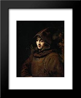 Titus Van Rijn In A Monk`S Habit 20x24 Framed Art Print by Rembrandt