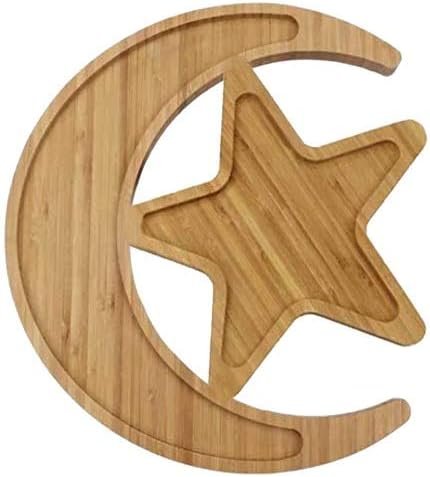 Li Ying Eid Decoration Wooden Dinner Plate