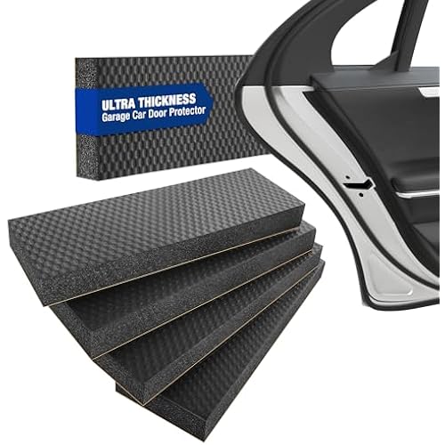 WORKPRO Garage Wall Protector, 4 Pack Garage Car Door Protector