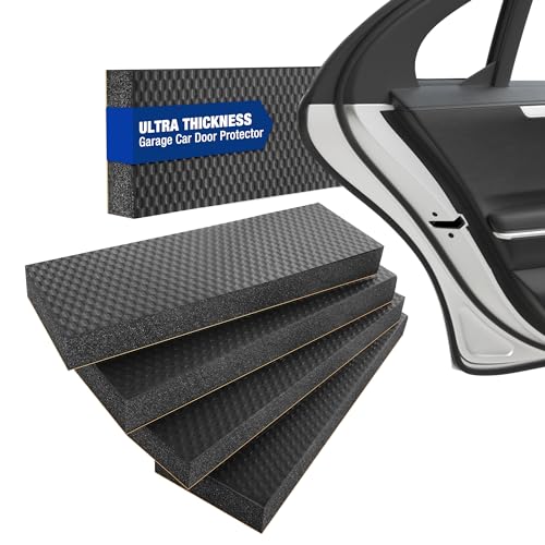 WORKPRO Garage Door Protector 2-Pack, 1.18 in NBR Foam