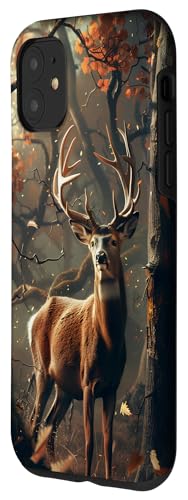 Chasse au cerf et au cerf | Thème chasseurs et chasse Coque pour iPhone 11 – vue 2