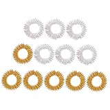 VERDANVERSE 20 Stück Akupressur Fingermassageringe mit Noppen Fingerspielzeug für Erwachsene...