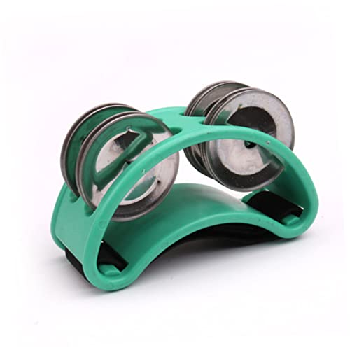 ifundom Sino De Pé Chocalho Instrumento De Percussão Palco Executar Ferramenta Jingle Bells Crianças