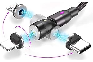 Statik 360 Degree Rotating Magnetic Charging Cable: Oozing Convenience