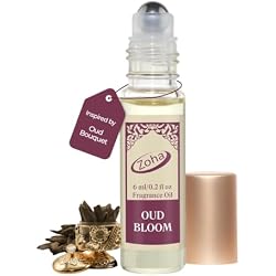 Zoha Oud Bloom Perfume for Women | Impression of L.ancom Oud-Bouquet | Alcohol-free Fragrance | 6ml Roller