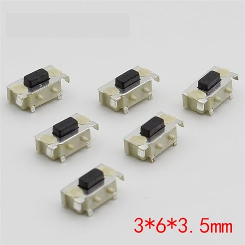 Micro interruptor momentáneo SMT con clic táctil de 3x6x3,5 mm para proyectos PCB 3