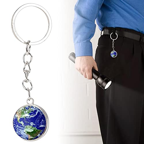 Chaveiros Creative Planet, Chaveiro 3D Planeta Luminoso, Chaveiro Brilhante no Escuro Chaveiro Globo