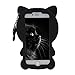 Joyleop Black Cat Case Compatible with iPhone 5 5C 5S,Cute 3D Cartoon Animal Cover,Kids Girls Fun Soft Silicone Rubber Kawaii Character Unique Cases,Fashion Shockproof Skin Protector for iPhone5