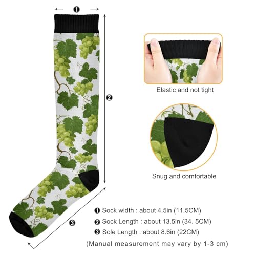 Image of Wusikd Halloween Black Cat Compression Socks for Women and Men Circulation Pumpkin Long Socks for Athletic Running 1