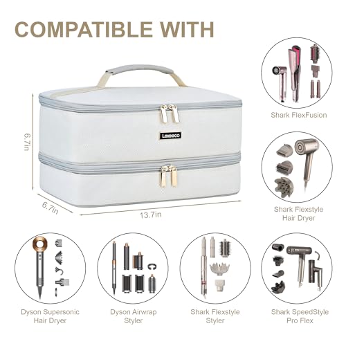 Hair Tools Travel Bag for Shark Flex Style Fusion Hair Dryer Attachment by Lexeeco - Image 3