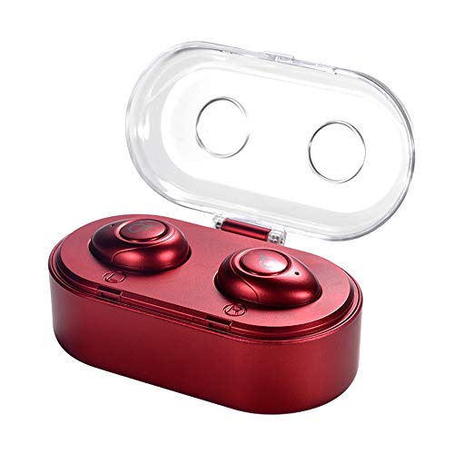 Preisvergleich Produktbild SXSHYUBT Wasserdicht Bluetooth Kopfhörer, In-Ear Bluetooth V4.1 mit Stereo Sound, Reichweite 5-10m, Integriertes Mikrofon, Aufladbare Box, IPX4 Wasserdicht Kabellose, B