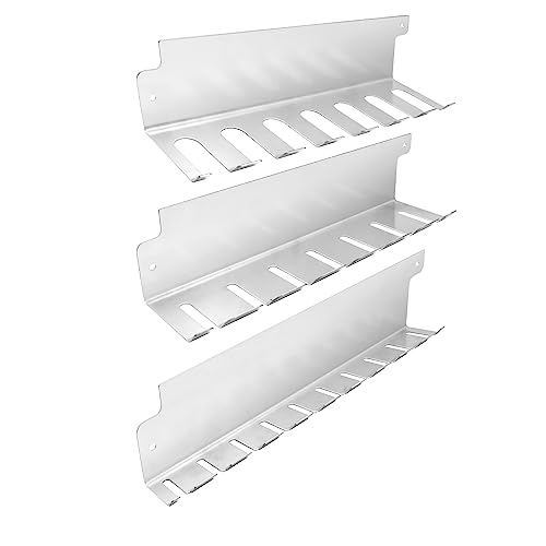 Fulton Woodworking Tools Modular Clamp Rack Assortment with 1 each F-Clamp Rack •1 each Bar/Parallel Clamp Rack and 1 each Pipe Clamp Rack Included, Quick to Align •Pre-Drilled 16 inch on Center